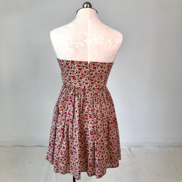 Liberty London M Prairie Ditsy Floral Print Dress - Picture 8 of 12